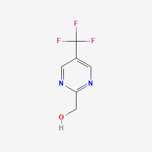 molecular formula C6H5F3N2O B3019785 (5-(Trifluoromethyl)pyrimidin-2-YL)methanol CAS No. 944905-41-3
