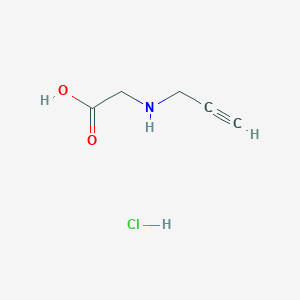 2-[(Prop-2-yn-1-yl)amino]acetic acid hydrochloride