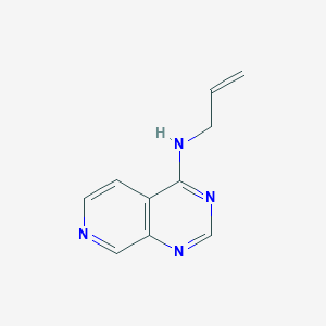 molecular formula C10H10N4 B3019870 N-allylpyrido[3,4-d]pyrimidin-4-amine CAS No. 2320855-78-3