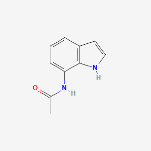 molecular formula C10H10N2O B3020365 N-(1H-Indol-7-yl)acetamide CAS No. 737801-35-3