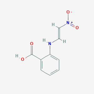 B3020442 2-{[(E)-2-Nitrovinyl]amino}benzoic acid CAS No. 121845-92-9; 298188-18-8