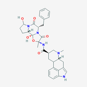 molecular formula C33H37N5O6 B030205 8'-Hydroxydihydroergotamine CAS No. 90650-44-5