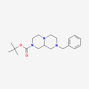 tert-Butyl 8-benzylhexahydro-1H-pyrazino[1,2-a]pyrazine-2(6H)-carboxylate