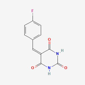 5-(4-fluorobenzylidene)pyrimidine-2,4,6(1H,3H,5H)-trione