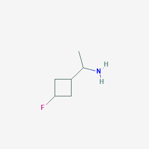 1-(3-Fluorocyclobutyl)ethan-1-amine