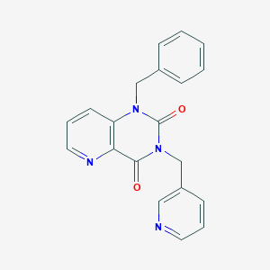 1-benzyl-3-(pyridin-3-ylmethyl)pyrido[3,2-d]pyrimidine-2,4(1H,3H)-dione