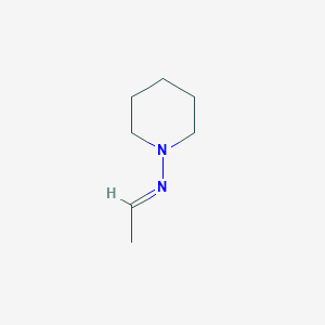 1-Piperidinamine, N-ethylidene-