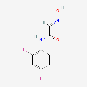 N-(2,4-difluorophenyl)-2-(N-hydroxyimino)acetamide