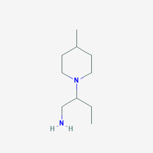 [2-(4-Methylpiperidin-1-yl)butyl]amine