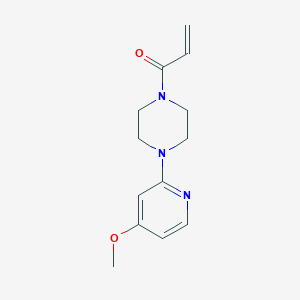 1-[4-(4-Methoxypyridin-2-yl)piperazin-1-yl]prop-2-en-1-one