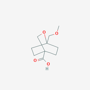 1-(Methoxymethyl)-2-oxabicyclo[2.2.2]octane-4-carboxylic acid
