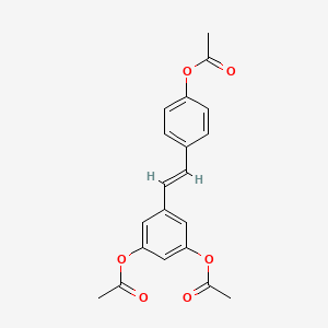 molecular formula C20H18O6 B3020958 Triacetylresveratrol CAS No. 54443-64-0