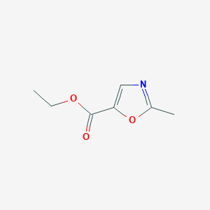 molecular formula C7H9NO3 B3020990 Ethyl 2-methyloxazole-5-carboxylate CAS No. 76284-27-0
