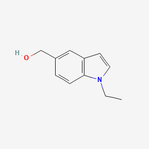 molecular formula C11H13NO B3021002 (1-ethyl-1H-indol-5-yl)methanol CAS No. 1030426-01-7