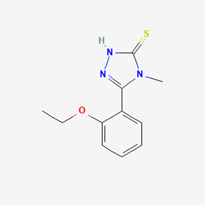 5-(2-ethoxyphenyl)-4-methyl-4H-1,2,4-triazole-3-thiol