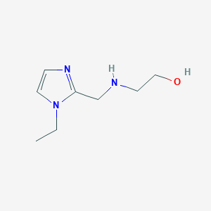 2-[(1-Ethyl-1H-imidazol-2-ylmethyl)-amino]-ethanol