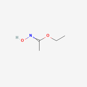 molecular formula C4H9NO2 B3021026 Ethyl N-hydroxyethanimidate CAS No. 20703-42-8