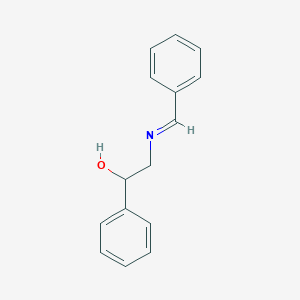 molecular formula C15H15NO B3021032 (E)-2-(Benzylideneamino)-1-phenylethanol CAS No. 1283595-87-8