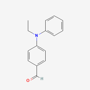 molecular formula C15H15NO B3021059 4-[Ethyl(phenyl)amino]benzaldehyde CAS No. 86872-96-0