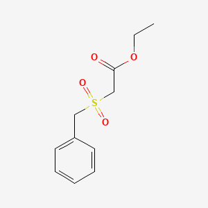 molecular formula C11H14O4S B3021061 Ethyl 2-phenylmethanesulfonylacetate CAS No. 29771-81-1
