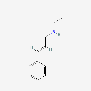 molecular formula C12H15N B3021083 N-Allyl-3-phenylprop-2-en-1-amine CAS No. 86386-72-3