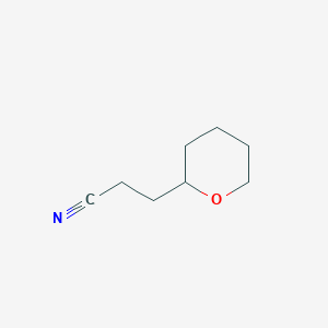 3-(Oxan-2-yl)propanenitrile