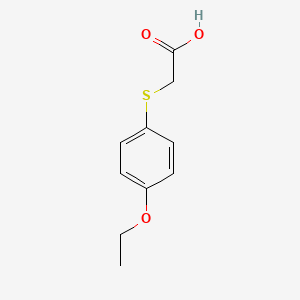 molecular formula C10H12O3S B3021142 [(4-Ethoxyphenyl)thio]acetic acid CAS No. 51094-45-2