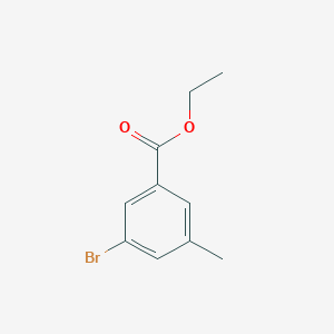 molecular formula C10H11BrO2 B3021209 Ethyl 3-bromo-5-methylbenzoate CAS No. 612834-81-8