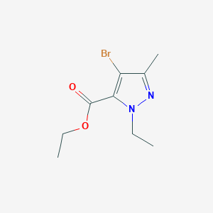 Ethyl 4-bromo-1-ethyl-3-methyl-1H-pyrazole-5-carboxylate
