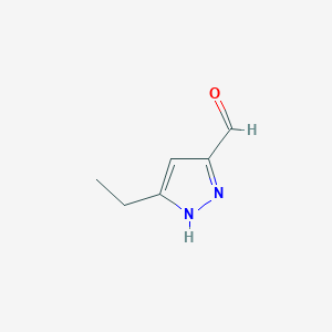 3-Ethyl-1H-pyrazole-5-carbaldehyde