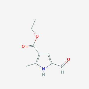 Ethyl 5-formyl-2-methyl-1h-pyrrole-3-carboxylate