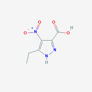 5-ethyl-4-nitro-1H-pyrazole-3-carboxylic Acid