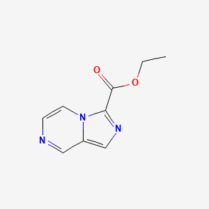 Ethyl imidazo[1,5-a]pyrazine-3-carboxylate