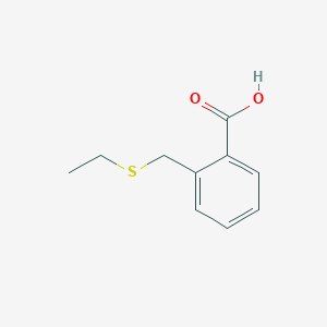 2-[(Ethylsulfanyl)methyl]benzoic acid