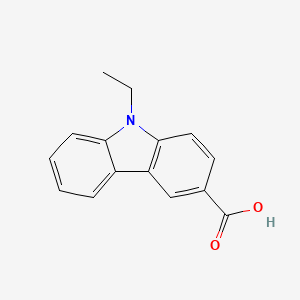 molecular formula C15H13NO2 B3021264 9-ethyl-9H-carbazole-3-carboxylic acid CAS No. 57102-98-4