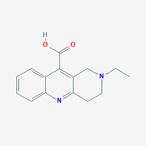molecular formula C15H16N2O2 B3021271 2-Ethyl-1,2,3,4-tetrahydro-benzo[b][1,6]naphthyridine-10-carboxylic acid CAS No. 519150-65-3