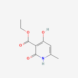 molecular formula C9H11NO4 B3021284 Ethyl 2,4-dihydroxy-6-methylnicotinate CAS No. 70254-52-3