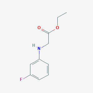 Ethyl 2-(3-fluoroanilino)acetate