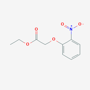 molecular formula C10H11NO5 B3021302 Ethyl 2-(2-nitrophenoxy)acetate CAS No. 37682-31-8