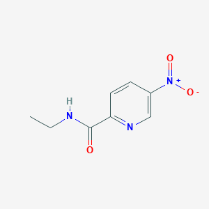 molecular formula C8H9N3O3 B3021303 N-Ethyl 5-nitropicolinamide CAS No. 1437794-42-7