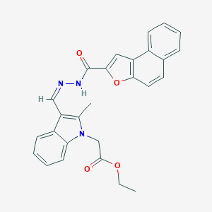 molecular formula C27H23N3O4 B302131 STK899704 