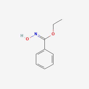 molecular formula C9H11NO2 B3021325 (Z)-Benzohydroximic acid ethyl ester CAS No. 7340-17-2