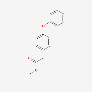 molecular formula C16H16O3 B3021339 Ethyl 2-(4-phenoxyphenyl)acetate CAS No. 14062-26-1