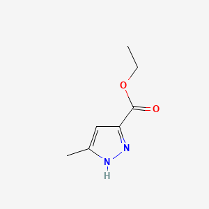 molecular formula C7H10N2O2 B3021364 Ethyl 5-methyl-1H-pyrazole-3-carboxylate CAS No. 886495-75-6