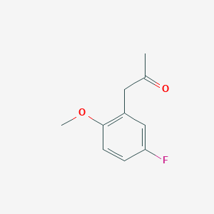 molecular formula C10H11FO2 B3021400 1-(5-Fluoro-2-methoxyphenyl)propan-2-one CAS No. 1017082-10-8