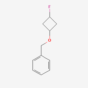 molecular formula C11H13FO B3021404 ((3-Fluorocyclobutoxy)methyl)benzene CAS No. 1427501-98-1