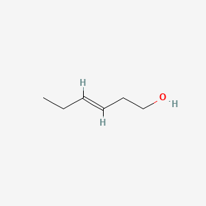 molecular formula C6H12O B3021457 trans-3-Hexen-1-ol CAS No. 928-97-2