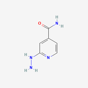 molecular formula C6H8N4O B3021463 2-Hydrazinylisonicotinamide CAS No. 1250010-23-1
