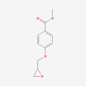 molecular formula C11H12O4 B030215 Methyl 4-(oxiran-2-ylmethoxy)benzoate CAS No. 5535-03-5