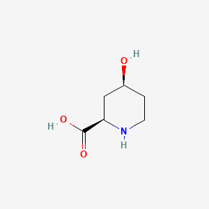 molecular formula C6H11NO3 B3021522 (2R,4S)-4-hydroxypiperidine-2-carboxylic acid CAS No. 175671-49-5